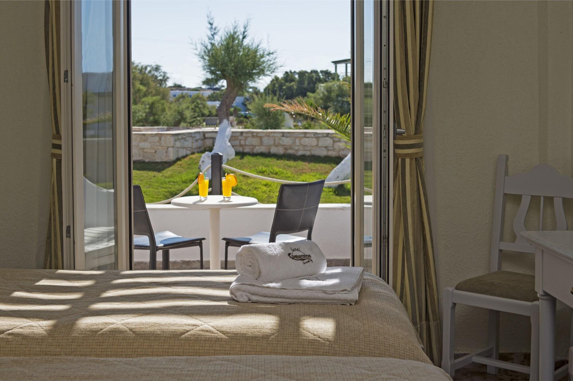 Contaratos Beach Hotel Náousa Exterior photo